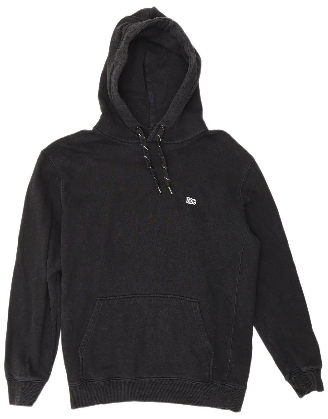 Maglione con cappuccio da uomo LEE in cotone nero medio