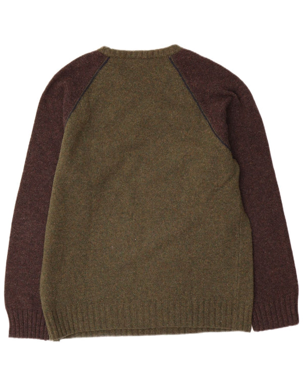 Maglione maglione girocollo da uomo Armani Jeans 2XL color kaki