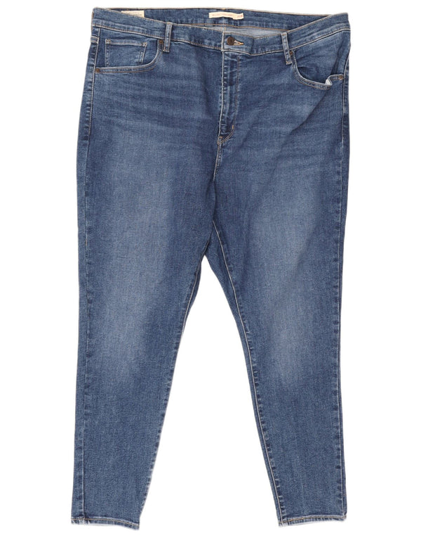 Levi's Donna Mile High Super Skinny Jeans US 20 3XL W40 L28 Cotone Blu