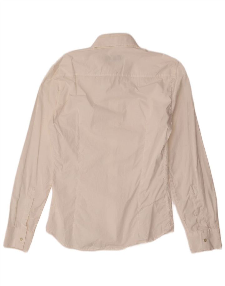 Camicia slim da uomo Tipo' S in cotone floreale bianco medio