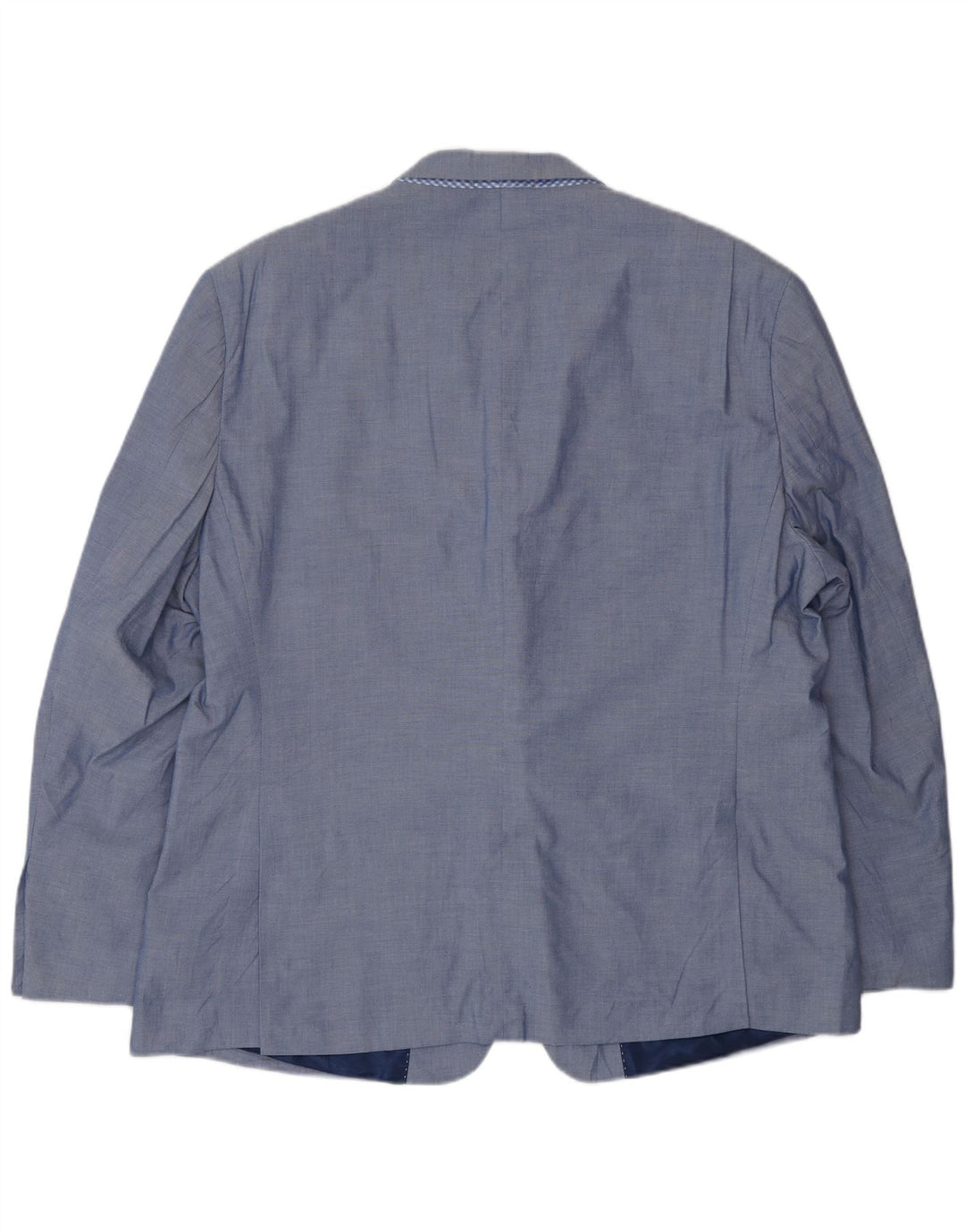 Giacca blazer a 2 bottoni da uomo Tommy Hilfiger UK 46 3XL cotone blu