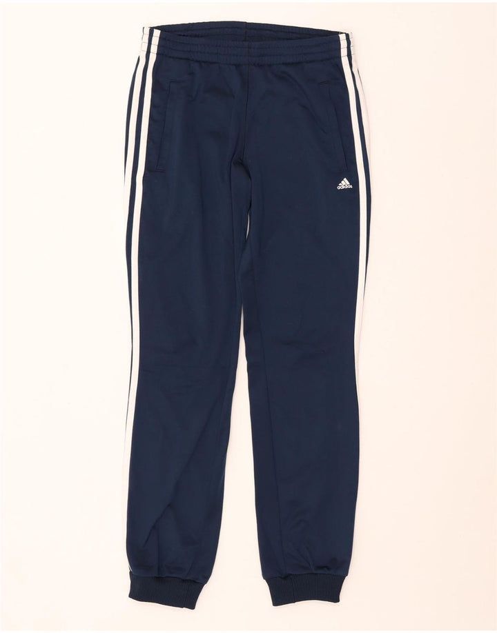 Pantaloni da tuta da donna ADIDAS Climalite Joggers UK 4/6 XS Blu navy