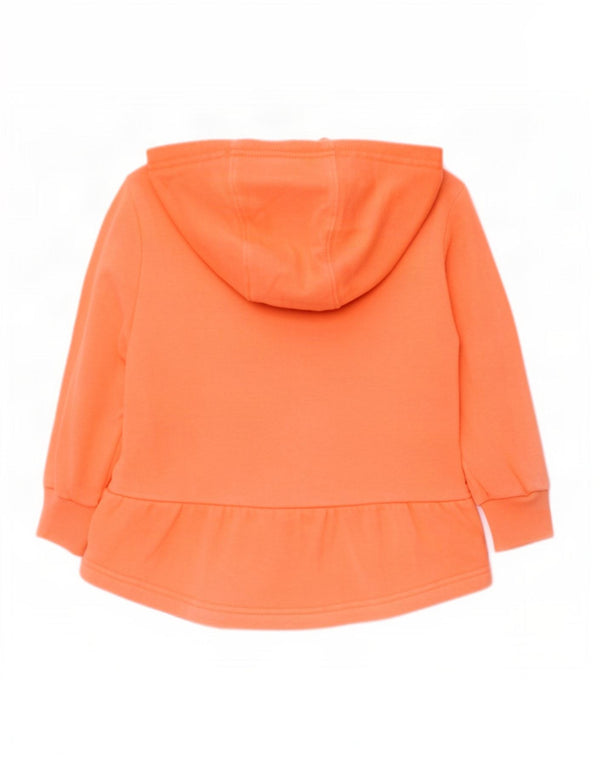 Maglione con cappuccio e zip grafica Disney da bambina Adidas 18-24 mesi Arancione