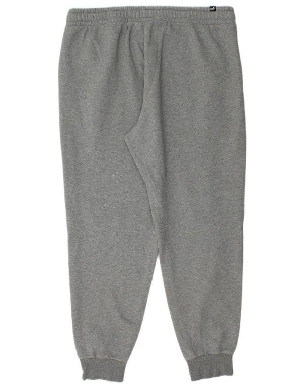 Pantaloni da tuta da uomo Puma Joggers XL in cotone chiazzato grigio