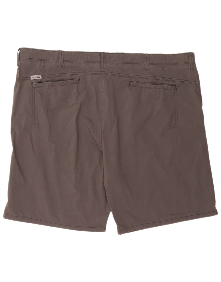 Pantaloncini chino da uomo Wrangler W48 4XL cotone grigio