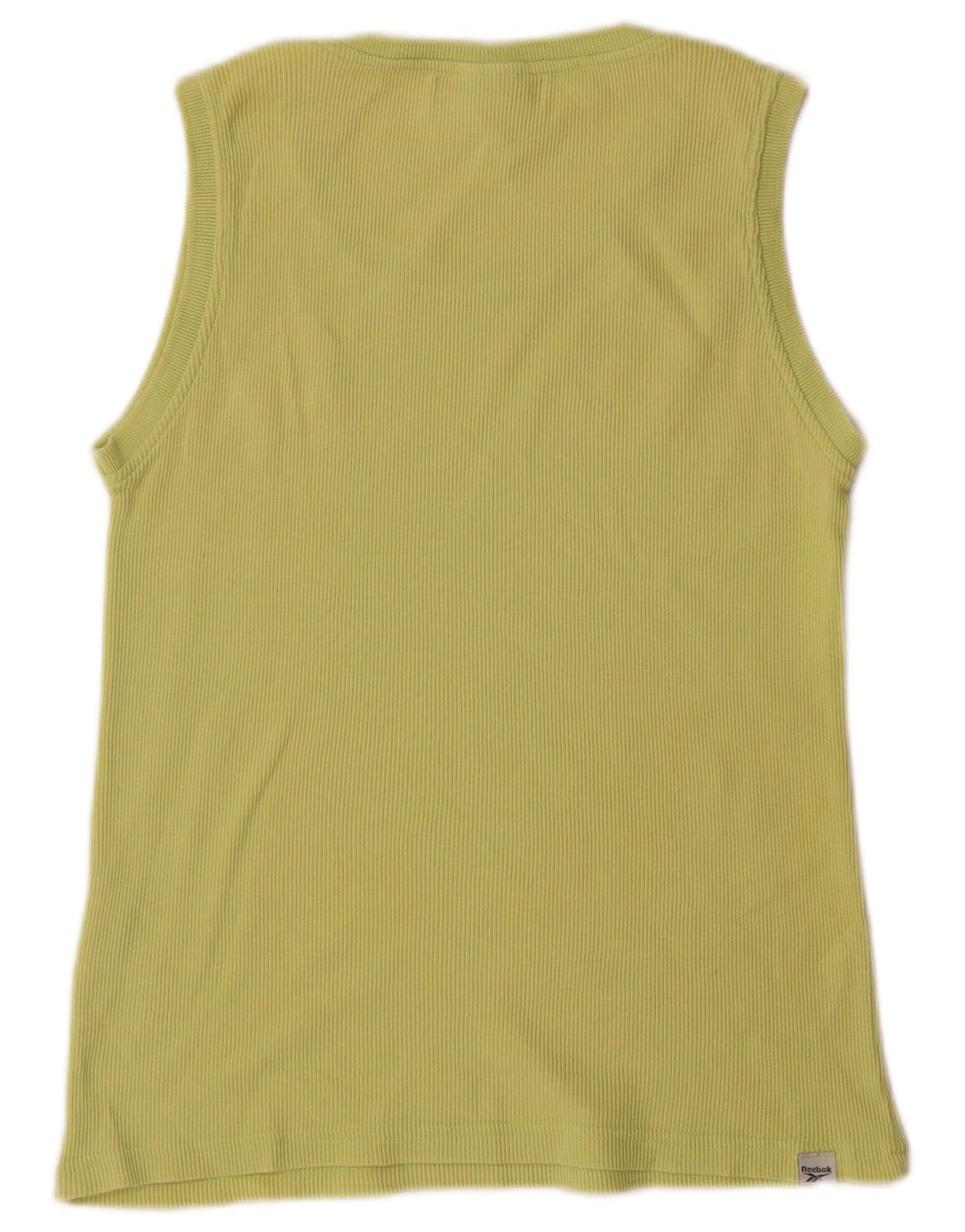 Canottiera Reebok da donna UK 16 grande verde cotone