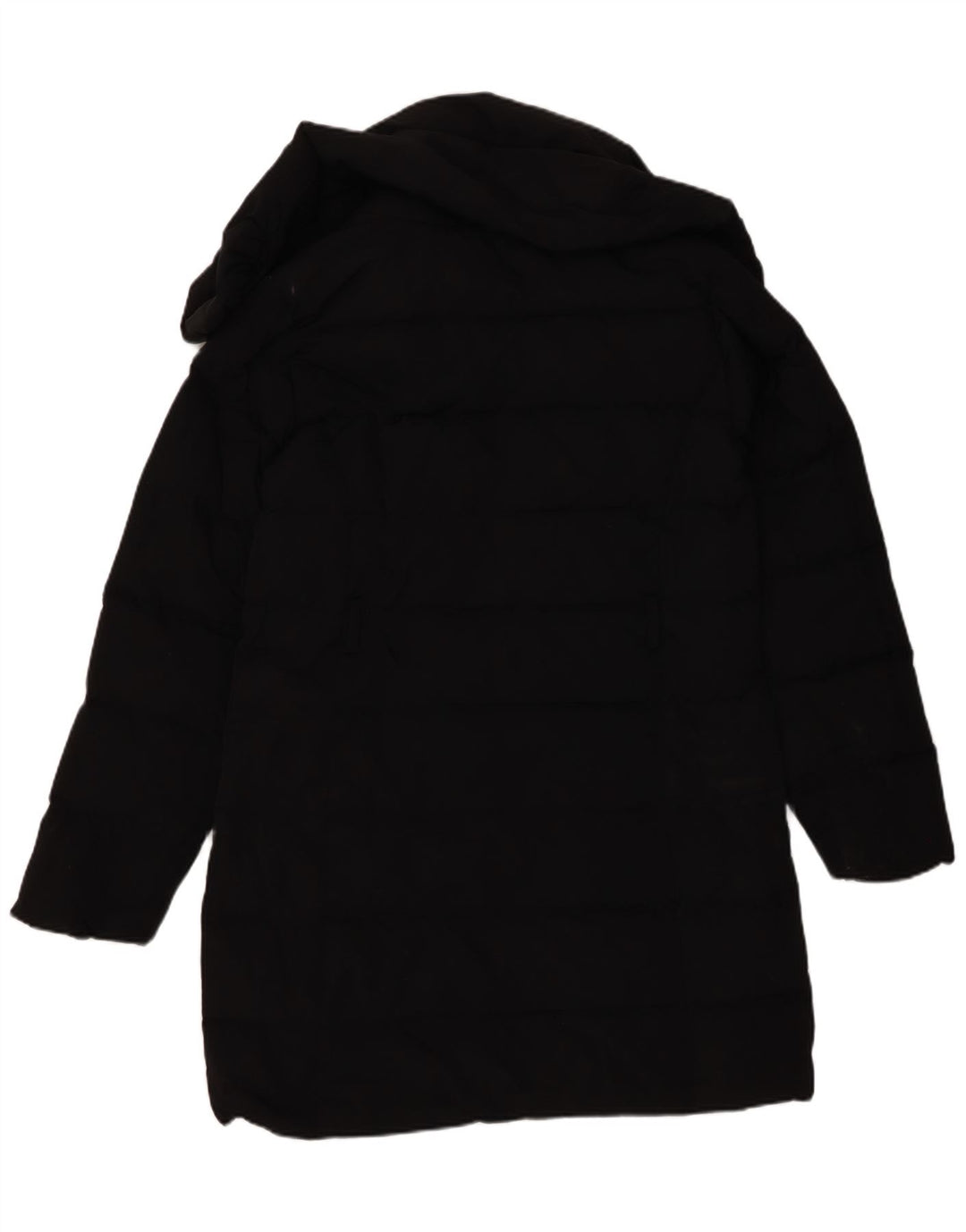 Cappotto imbottito con cappuccio da donna Gant UK 16 grande poliestere nero