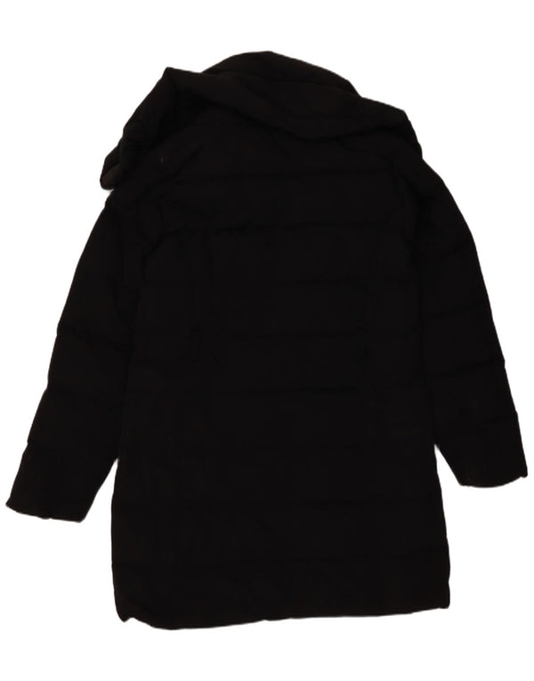 Cappotto imbottito con cappuccio da donna Gant UK 16 grande poliestere nero