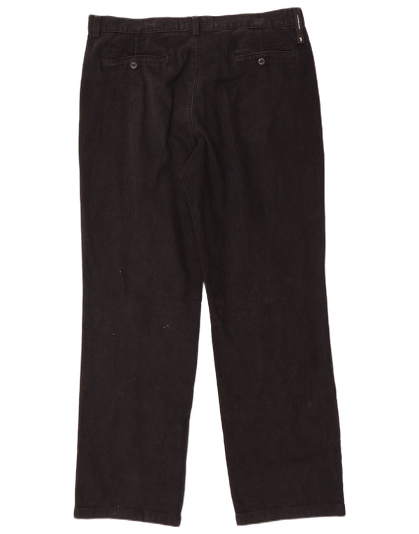 Jeans Dritti Uomo Trussardi W36 L32 Neri