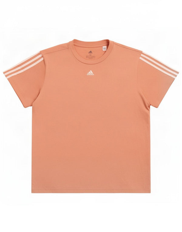 T-shirt da donna Adidas Top UK 12/14 cotone rosa medio