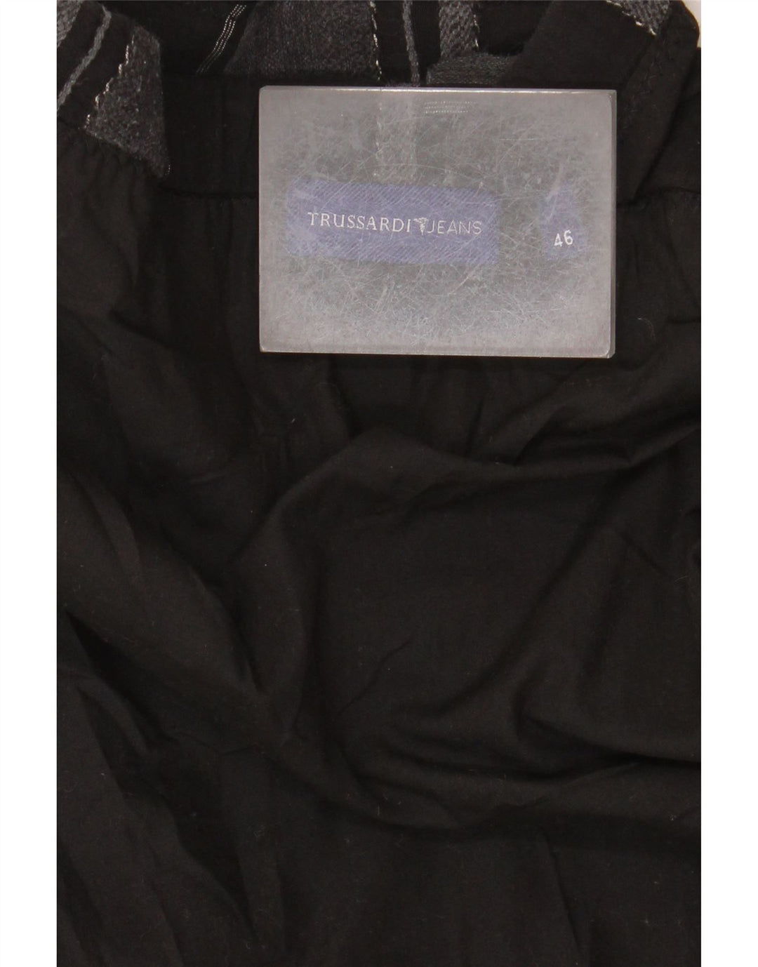 Gonna TRUSSARDI Donna A-Line IT 46 Large W32 Nera a Righe