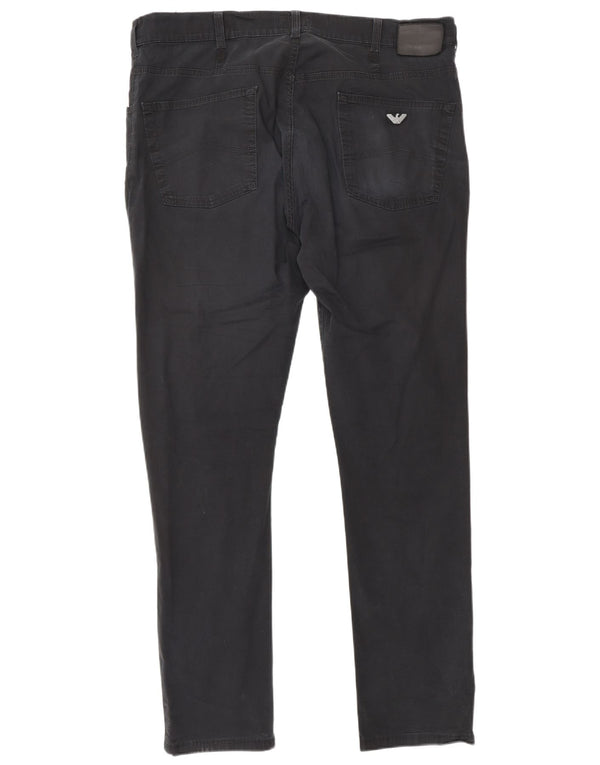 Pantaloni casual slim da uomo Armani W40 L30 neri