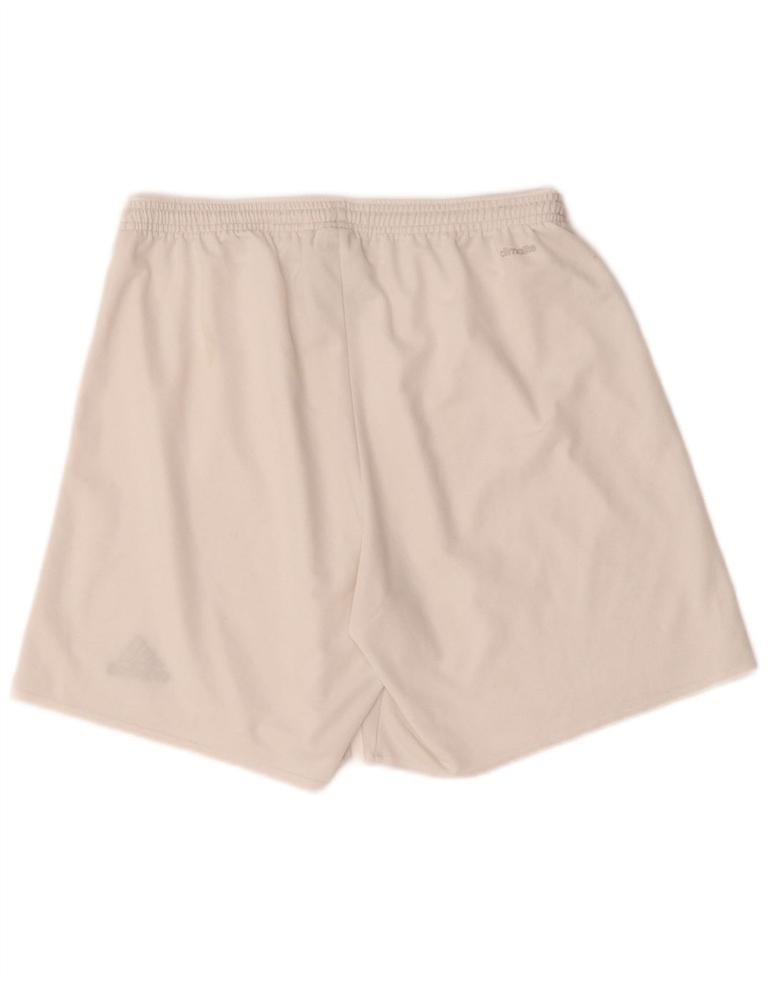 Pantaloncini sportivi Adidas Climalite da uomo grandi in poliestere bianco