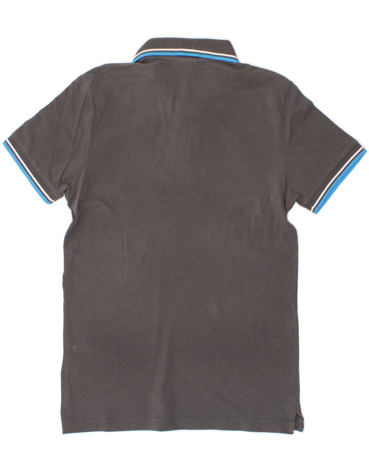 DIADORA Mens Polo Shirt Medium Grey Cotton Vintage Diadora and Second-Hand Diadora from Messina Hembry 