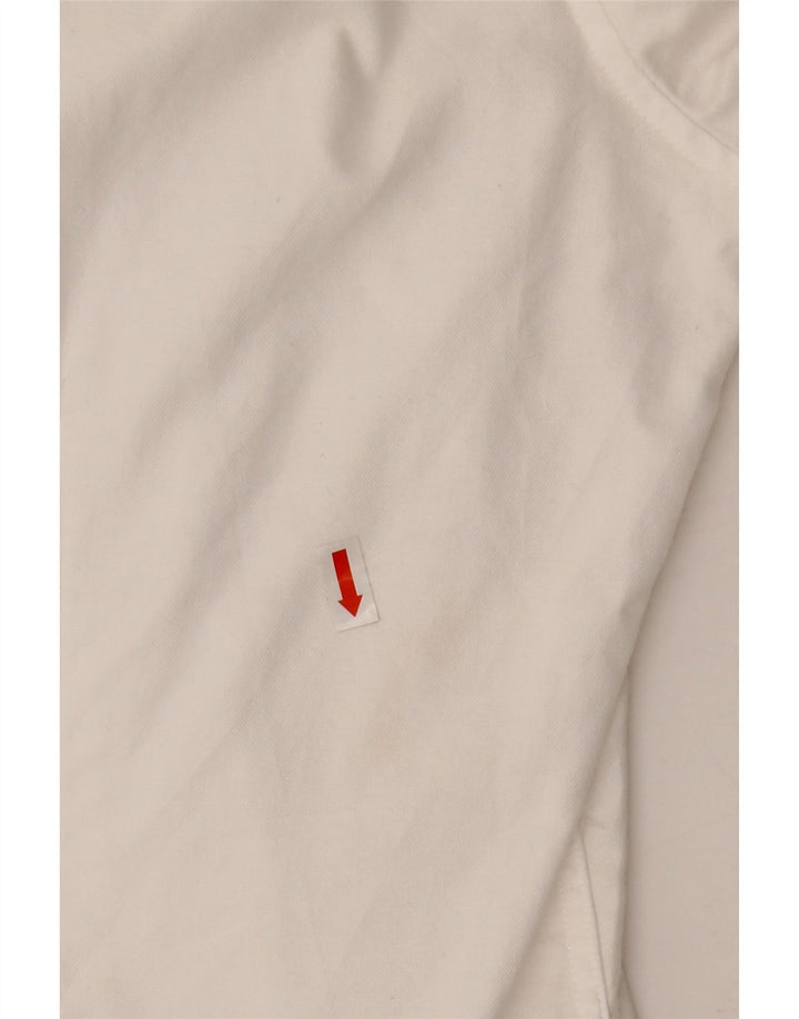 CALVIN KLEIN Camicia da uomo slim fit taglia 43 grande cotone bianco