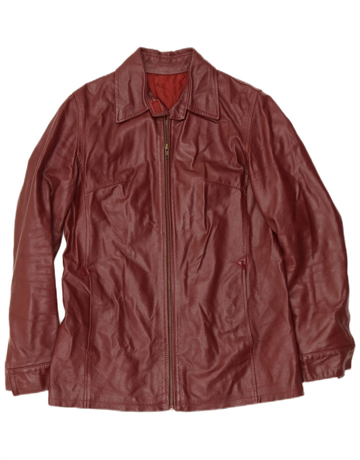 Giacca In Pelle Donna Conbipel IT 44 Medio Marrone