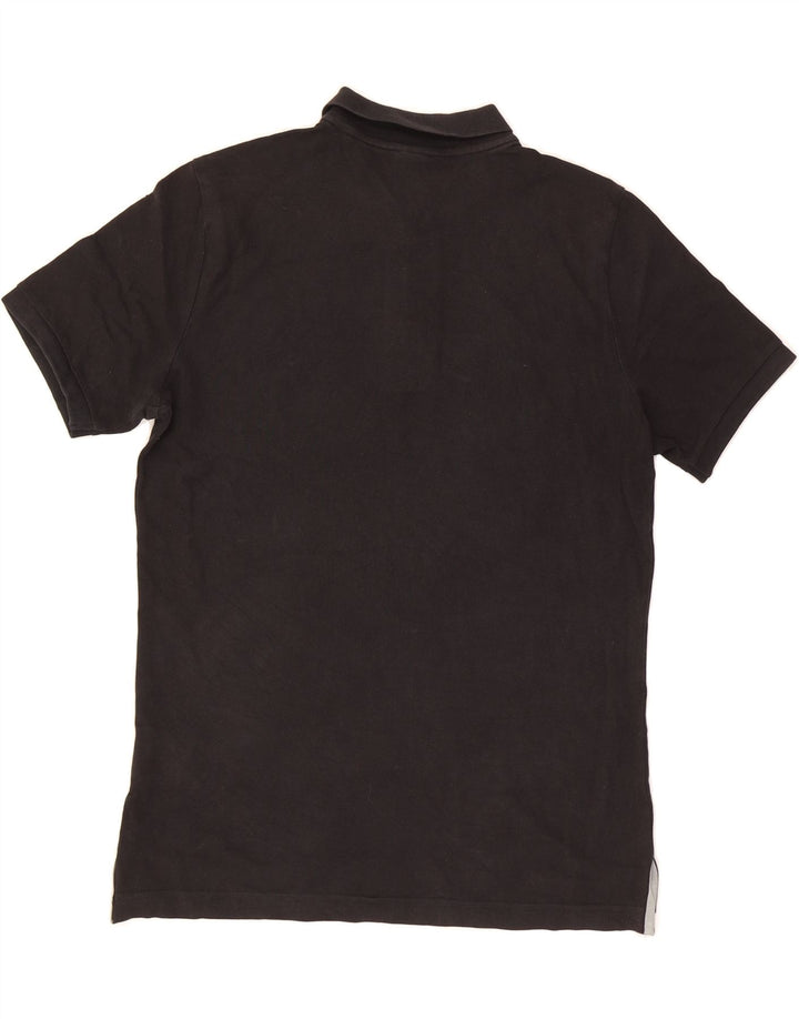 NIKE Mens Polo Shirt Medium Black Cotton Vintage Nike and Second-Hand Nike from Messina Hembry 