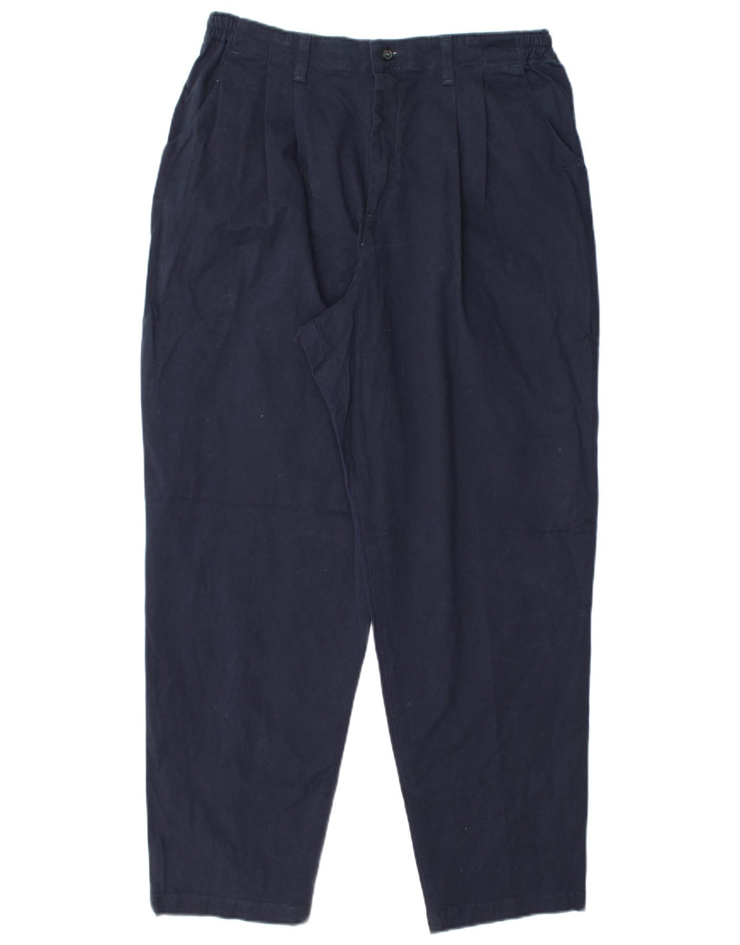 Pantaloni chino con pegging da donna Lee US 16 2XL W36 L30 Cotone blu navy