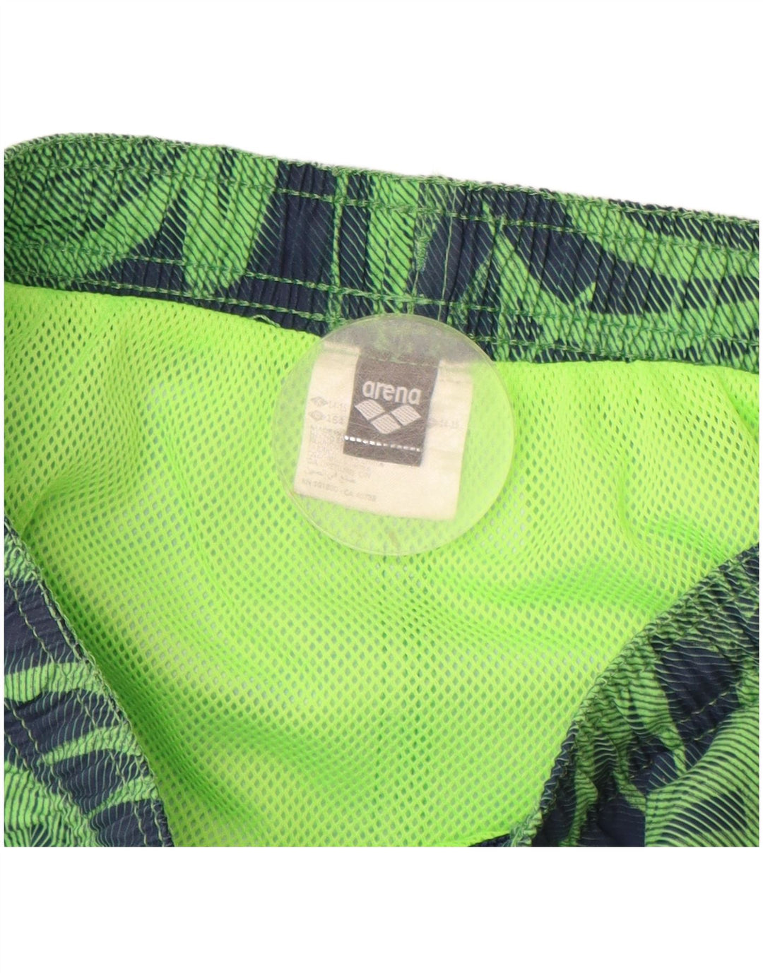 Pantaloncini sportivi ARENA per ragazzi 14-15 anni Poliestere verde floreale