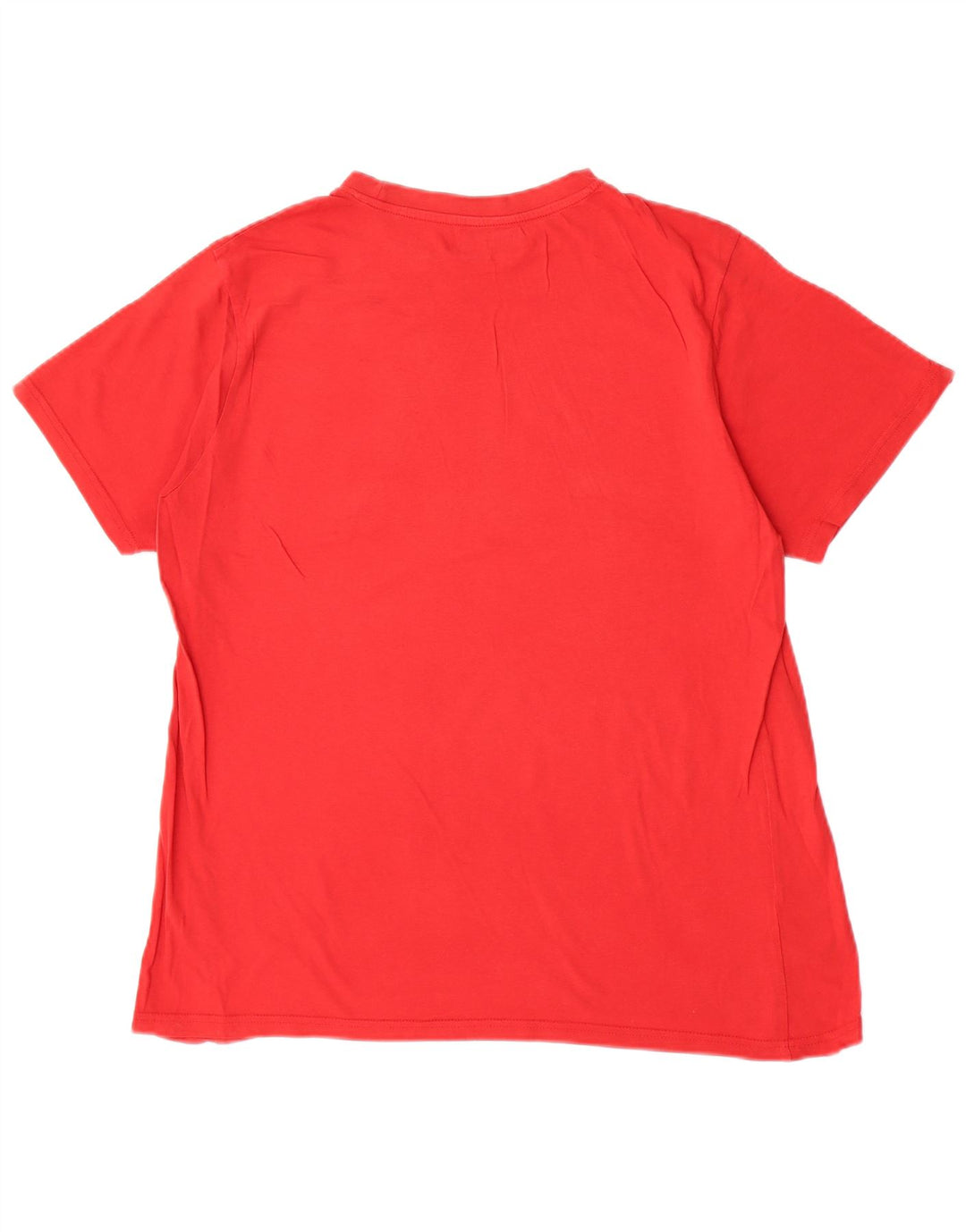 T-shirt grafica da uomo Kappa Top Large in cotone rosso