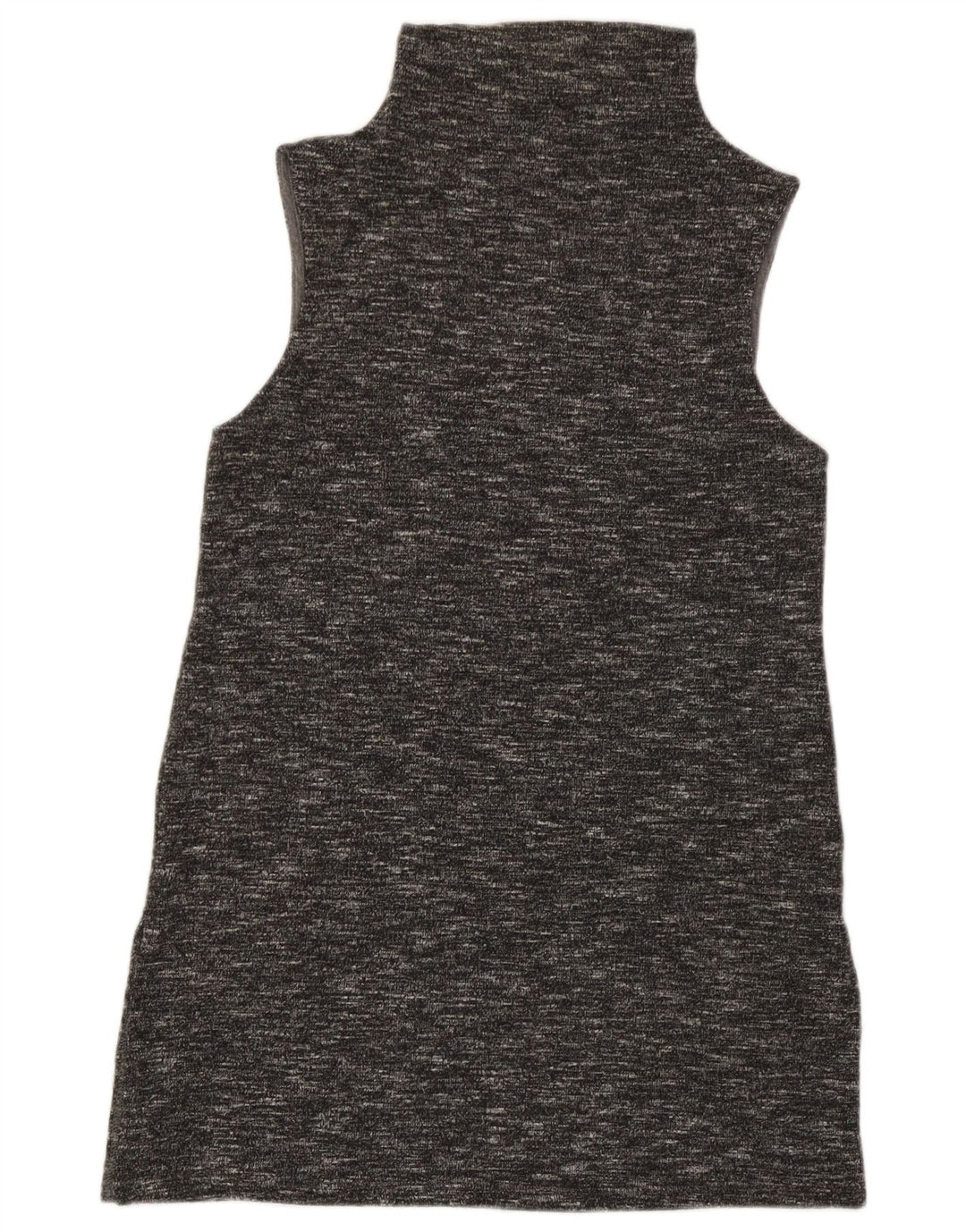 Abito a trapezio senza maniche da donna Benetton UK 8 piccolo grigio screziato
