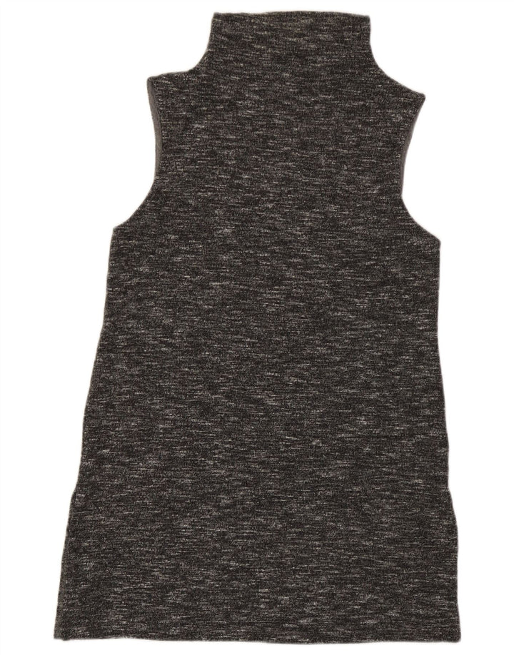 Abito a trapezio senza maniche da donna Benetton UK 8 piccolo grigio screziato