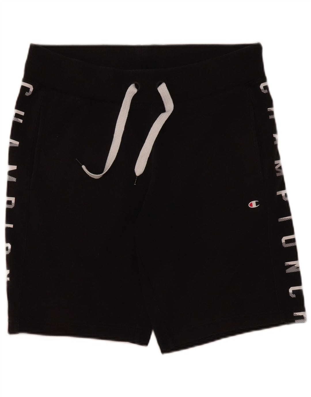 Pantaloncini sportivi grafici da uomo Champion cotone medio blu navy