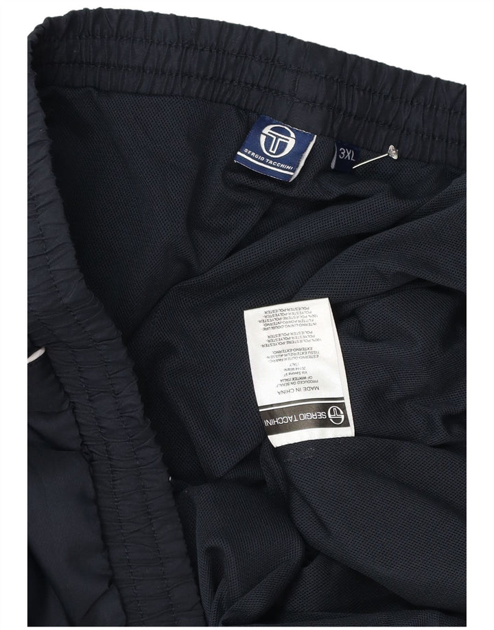 Sergio Tacchini Pantaloni da tuta da uomo Joggers 3XL Poliestere blu navy