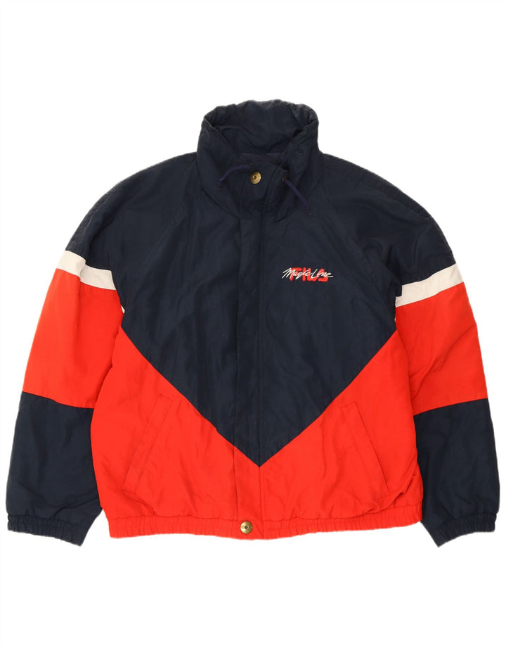 FILA Giacca imbottita da uomo Magic Line UK 42 XL Blu navy Colourblock