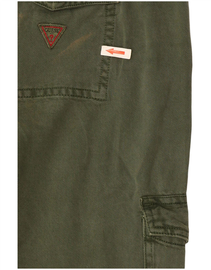 Pantaloni cargo da jogging Guess da donna W28 L29 Verdi