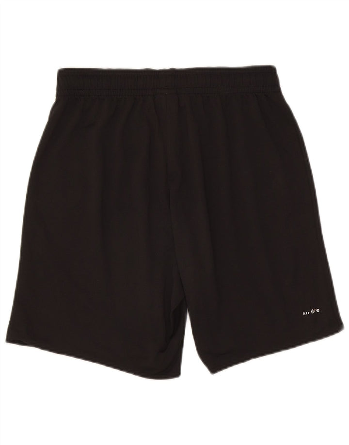 Pantaloncini sportivi Adidas Climalite da uomo medio poliestere nero