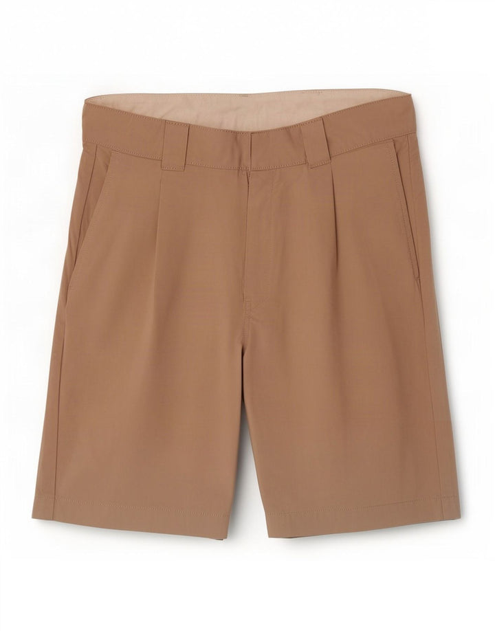 Pantaloncini chino con pegging da uomo Carhartt W32 cotone beige medio