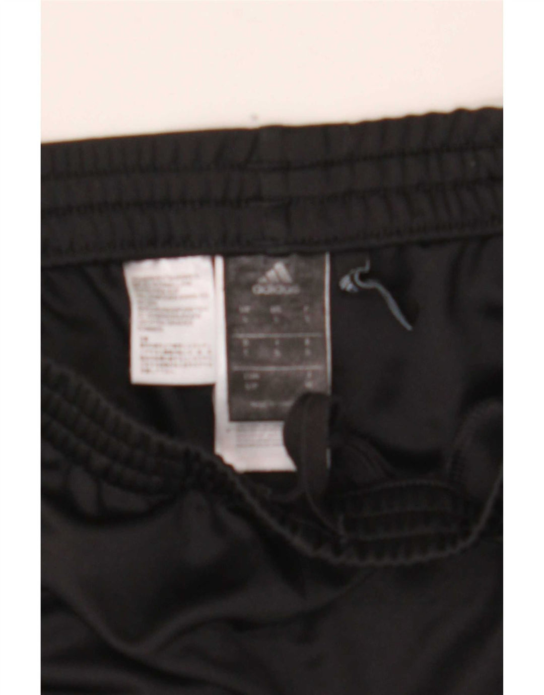 Pantaloni da tuta Adidas Climalite da uomo piccoli in poliestere nero