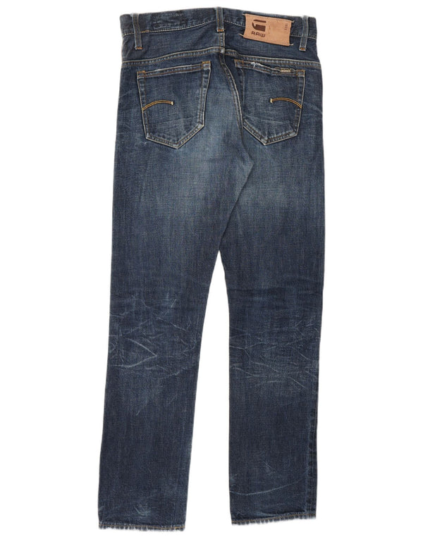 Jeans dritti da uomo G-STAR 3301 W29 L32 cotone blu