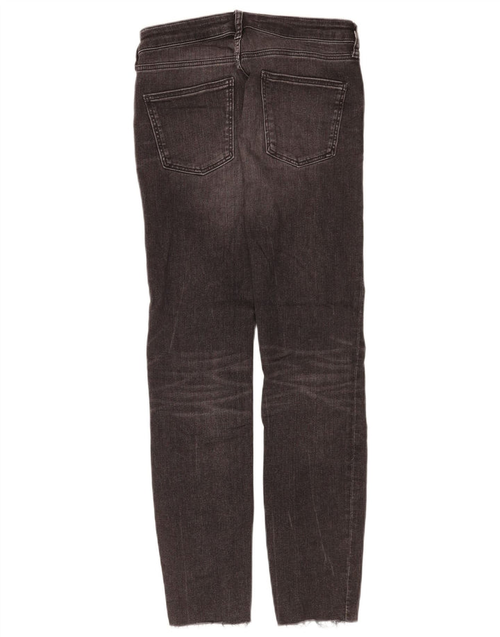 Jeans slim da donna Zara EU 40 medio W30 L28 cotone nero