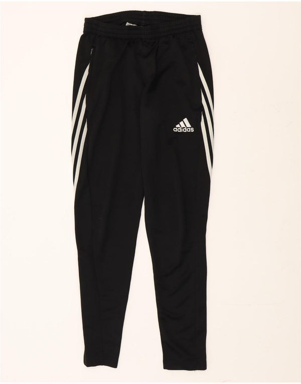 Pantaloni tuta Adidas da uomo Climalite Taglia S Nero Poliestere