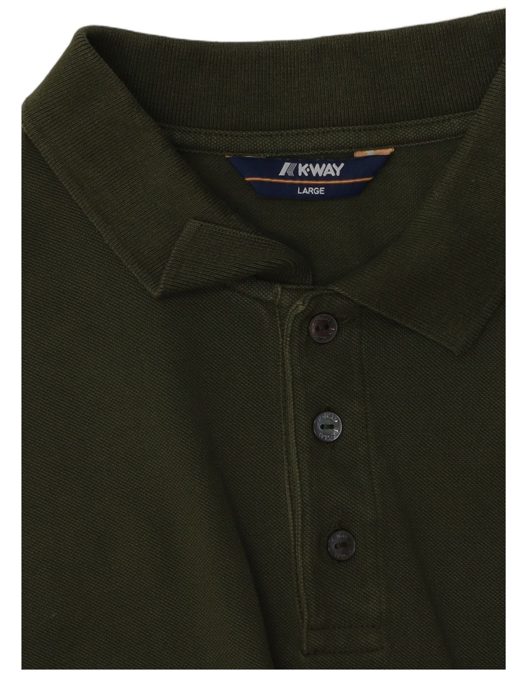 Polo da uomo K-WAY grande verde