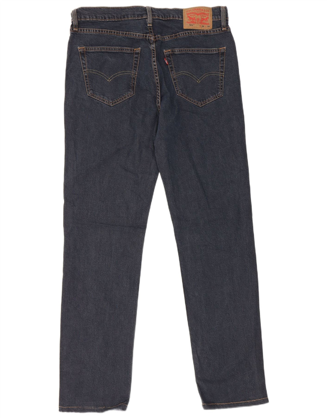 Jeans Levi's Uomo 511 Slim W34 L34 Cotone Blu Navy