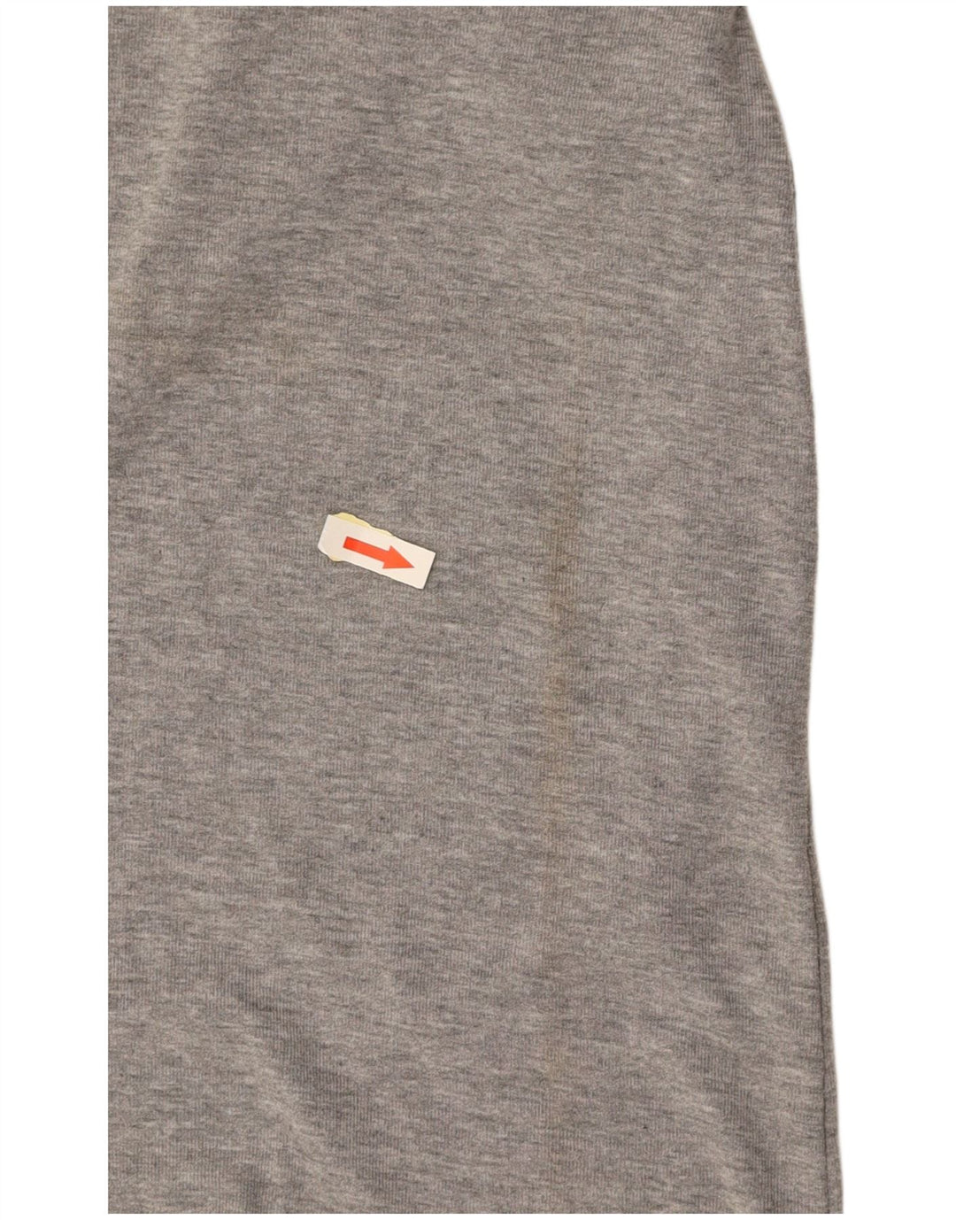 T-shirt grafica da donna REEBOK Top UK 14 cotone grigio medio