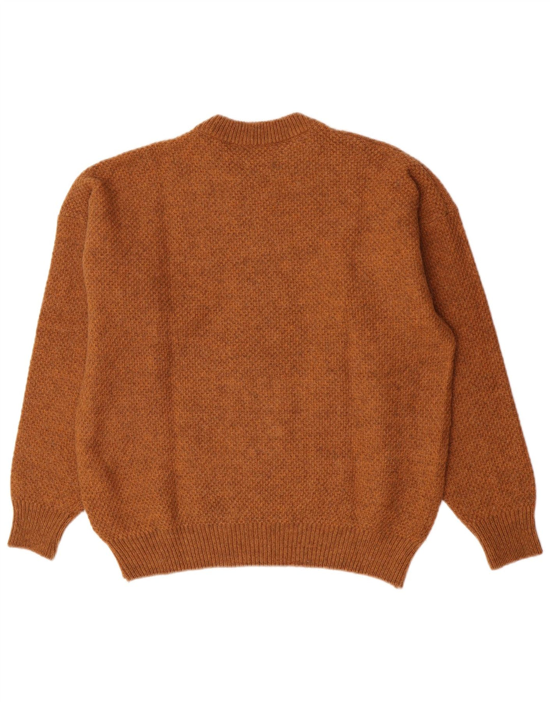 Maglione maglione girocollo da uomo Think Pink IT 52 grande acrilico marrone
