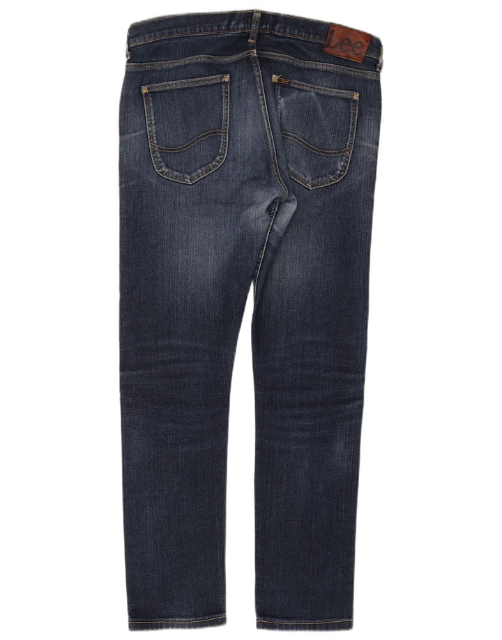 Jeans Lee Luke Slim da uomo W34 L30 in cotone blu navy