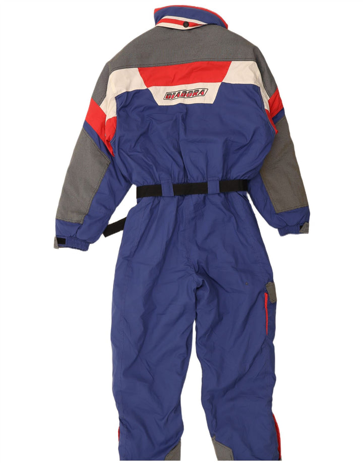Tuta da sci grafica da uomo Diadora XL blu color block