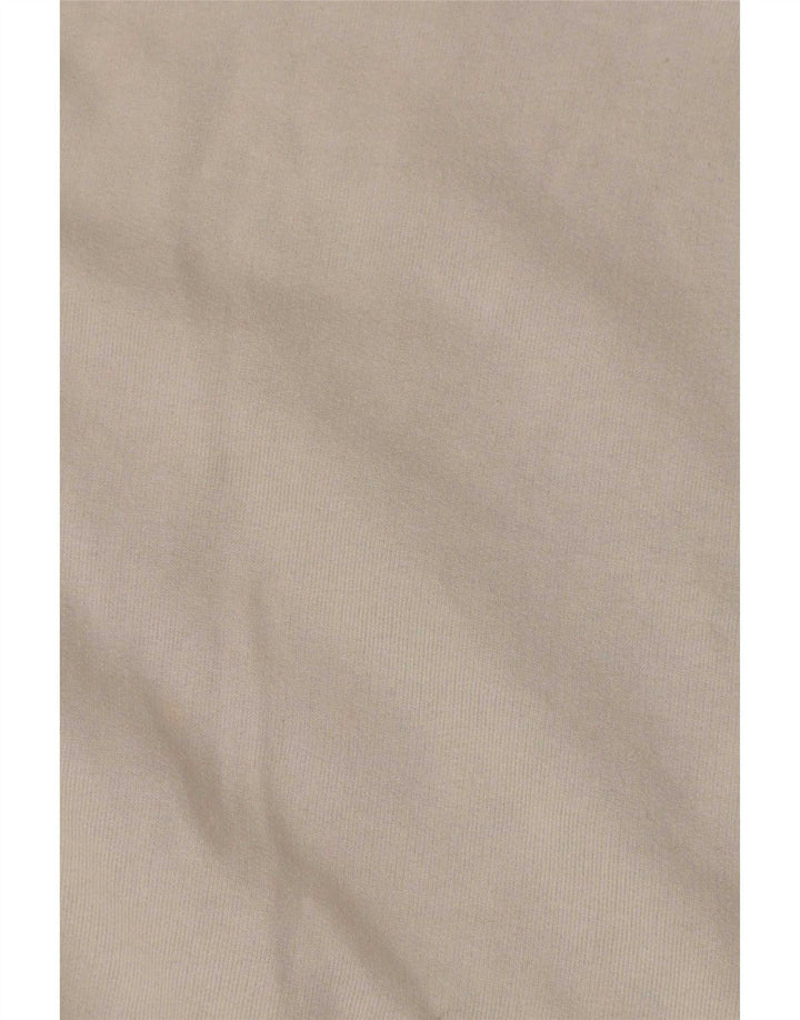 Felpa Champion da uomo con zip e collo, maglione grande, colore grigio