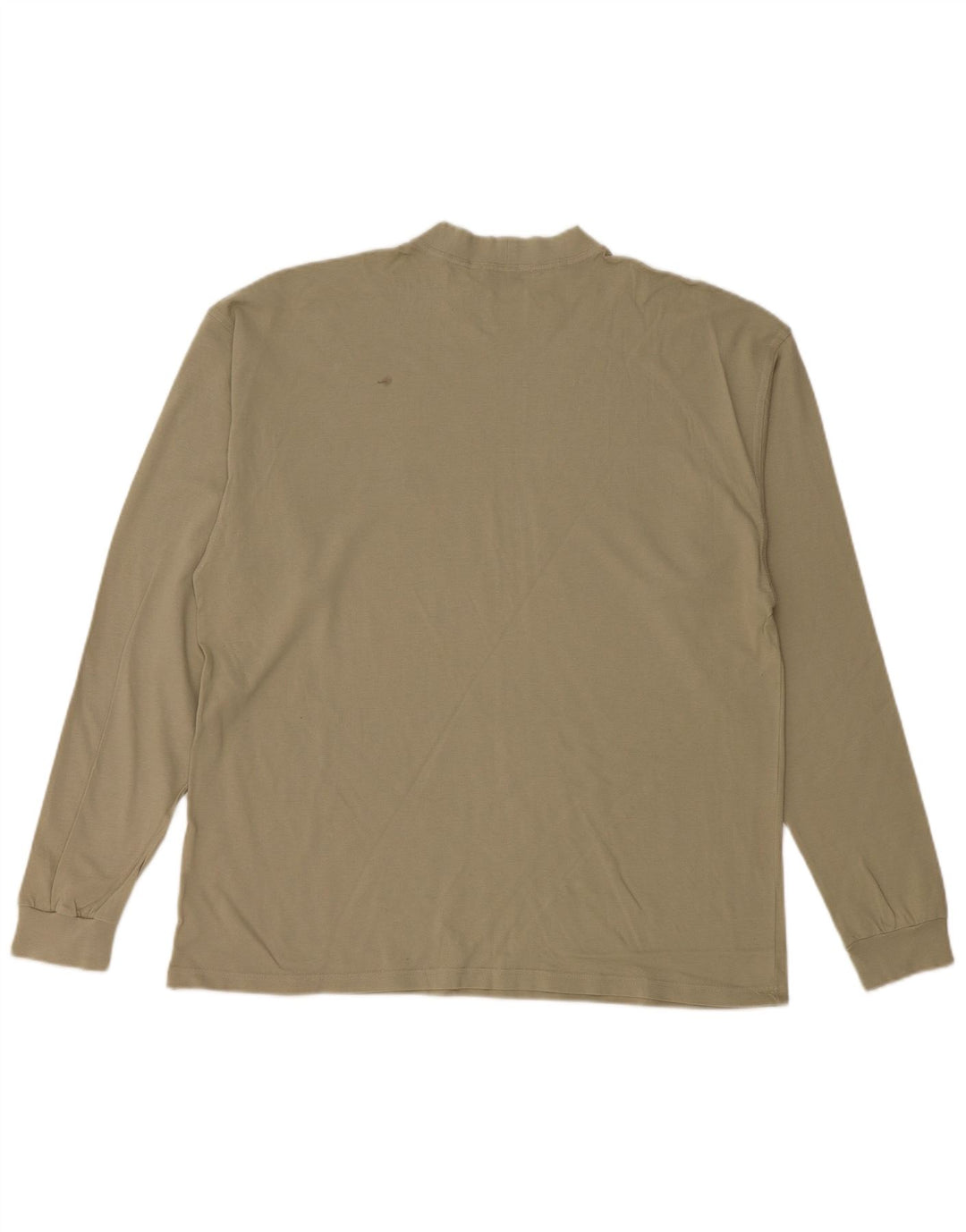 SERGIO TACCHINI Top da uomo a manica lunga grande in cotone kaki