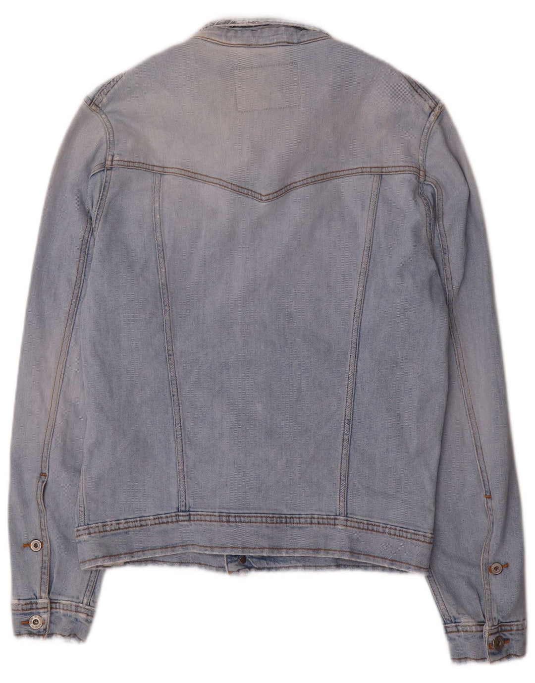 Giacca di jeans da uomo uniforme UK 38 Cotone blu medio