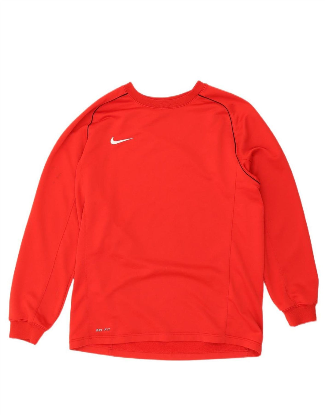 NIKE Mens Dri Fit Sweatshirt Jumper XL Red Polyester