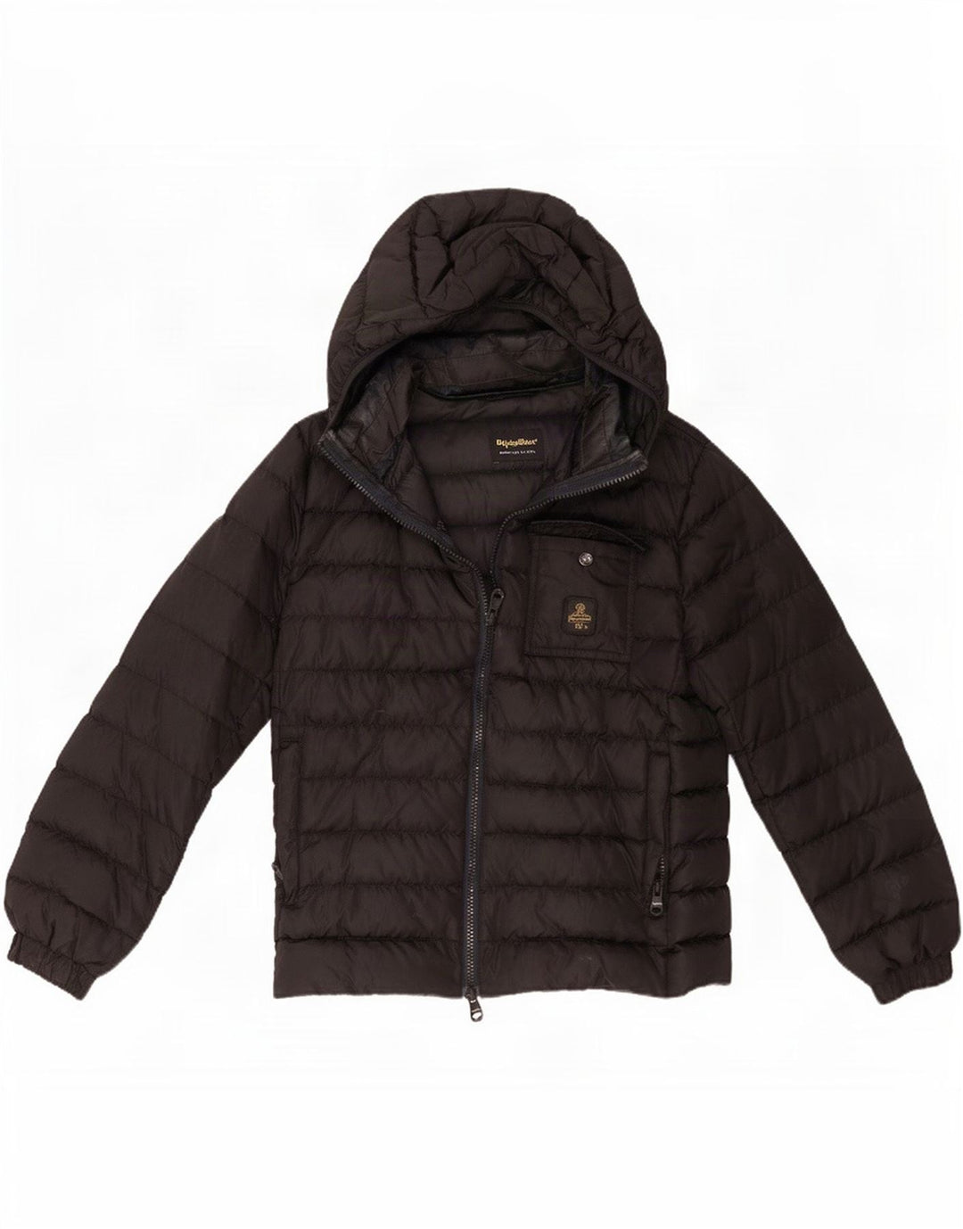 Giubbotto imbottito con cappuccio Refrigiwear bambino 10-11 anni nero in poliammide