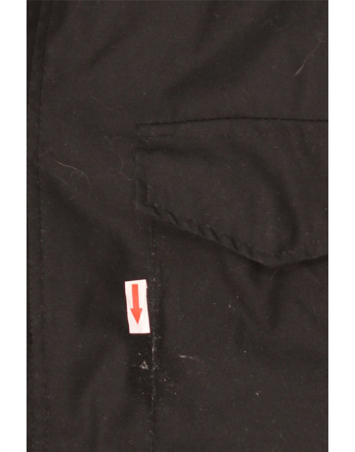 Giacca pratica da uomo con cappuccio Brandit UK 40 grande poliestere nero