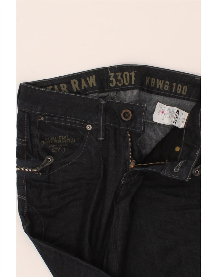 GAS Womens 3301 Capri Jeans W27 L22  Black Cotton Vintage Gas and Second-Hand Gas from Messina Hembry 