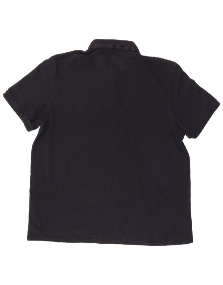 Polo da uomo Ted Baker taglia 6 2XL cotone blu navy